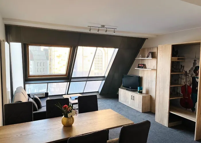 Familienapartment Mit Panoramablick Zur Frauenkirche