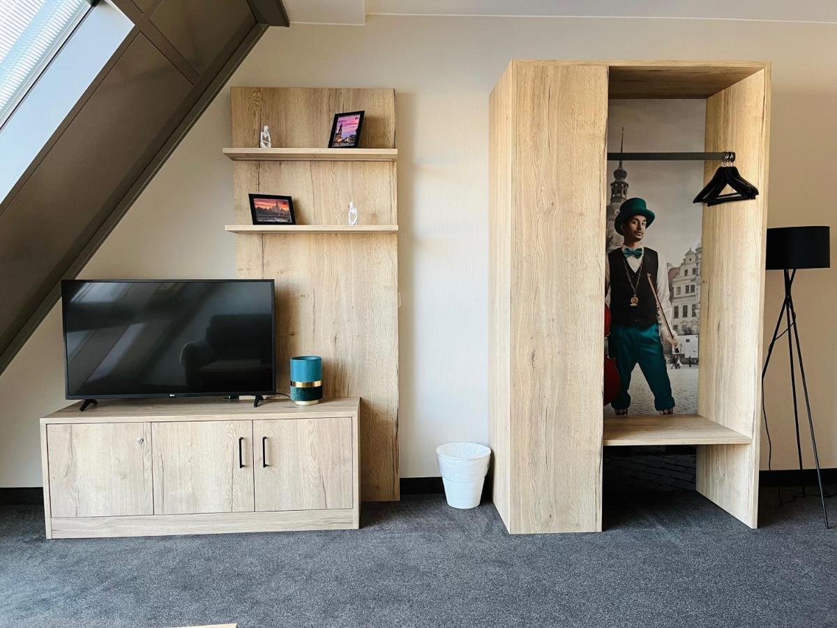Familienapartment Mit Panoramablick Zur Frauenkirche Dresden